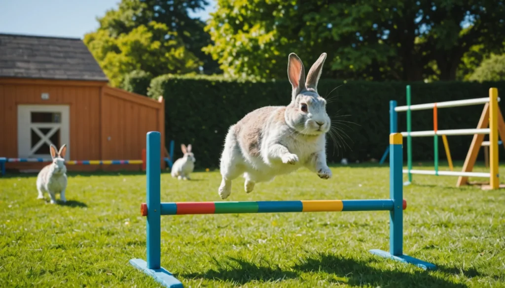 parcours pour lapin