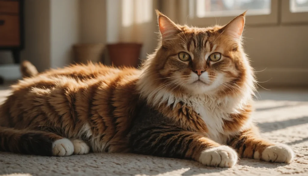 chat qui se roule sur le dos